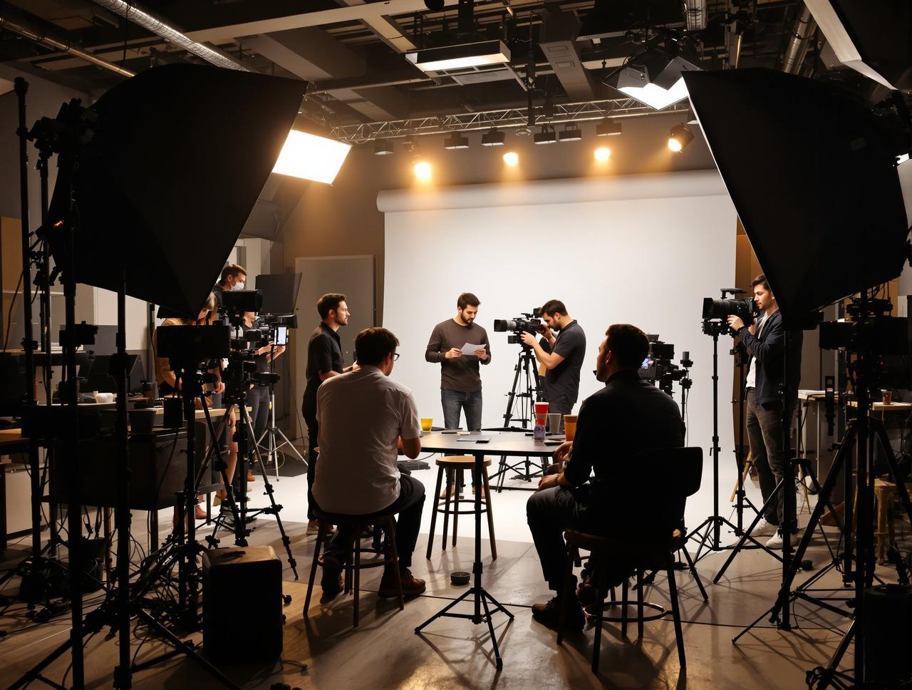 电影网站制作现场